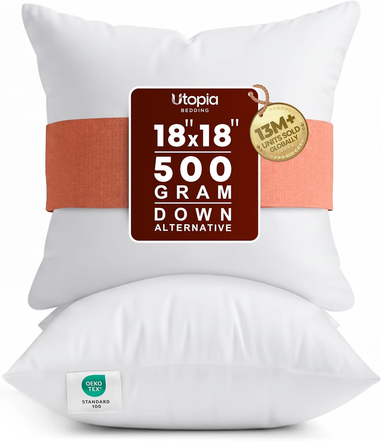 Throw Pillow Inserts (Pack of 2)