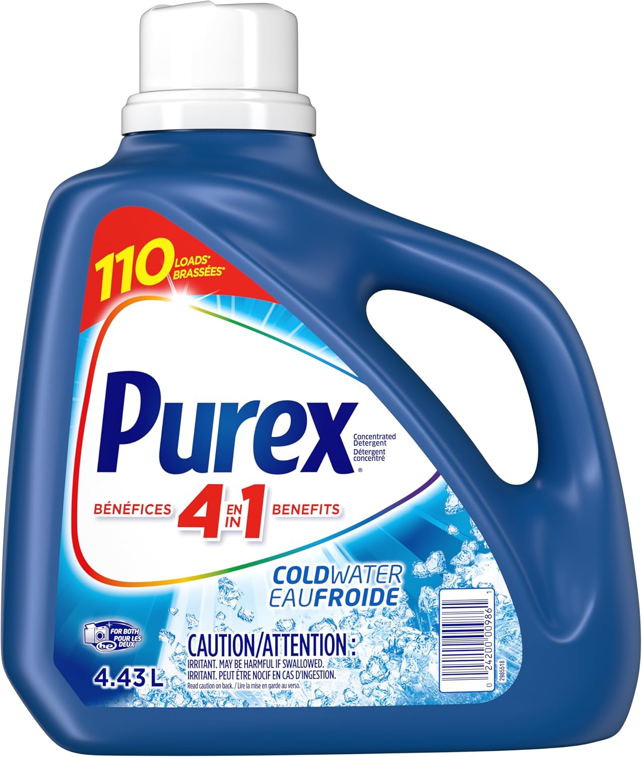 Coldwater Laundry Detergent, 4.43L