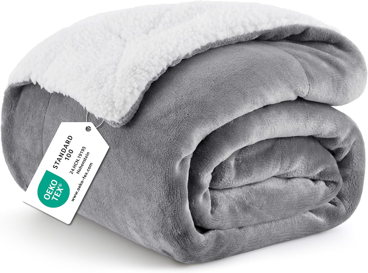 Reversible Fluffy Sherpa Blanket