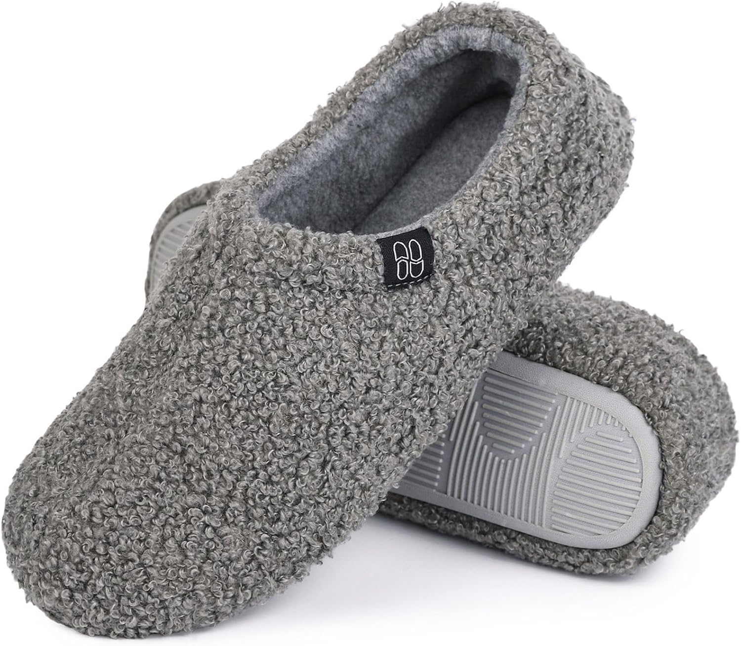 Curly Fur Memory Foam Slippers