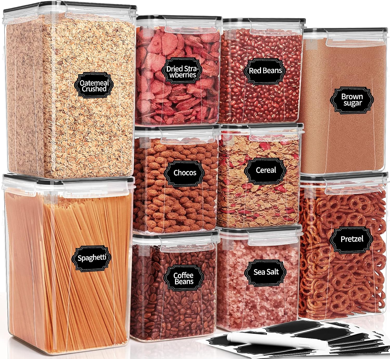 10 PCS Food Storage Containers