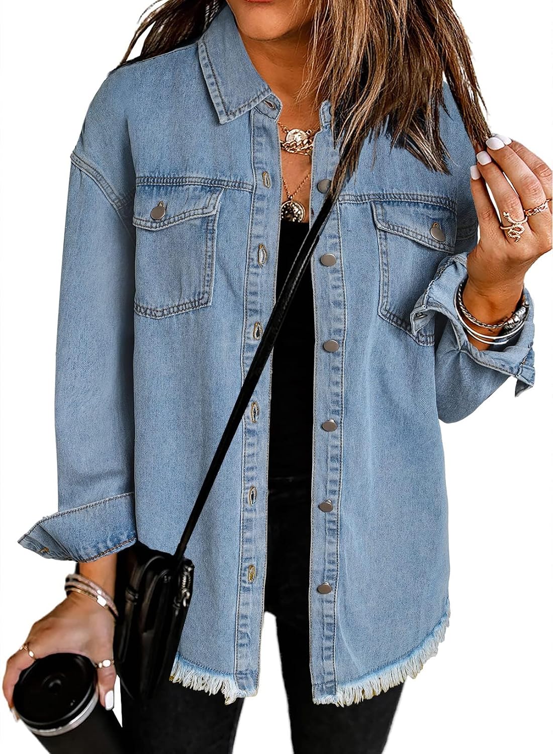 Women's Oversized Denim Jacket