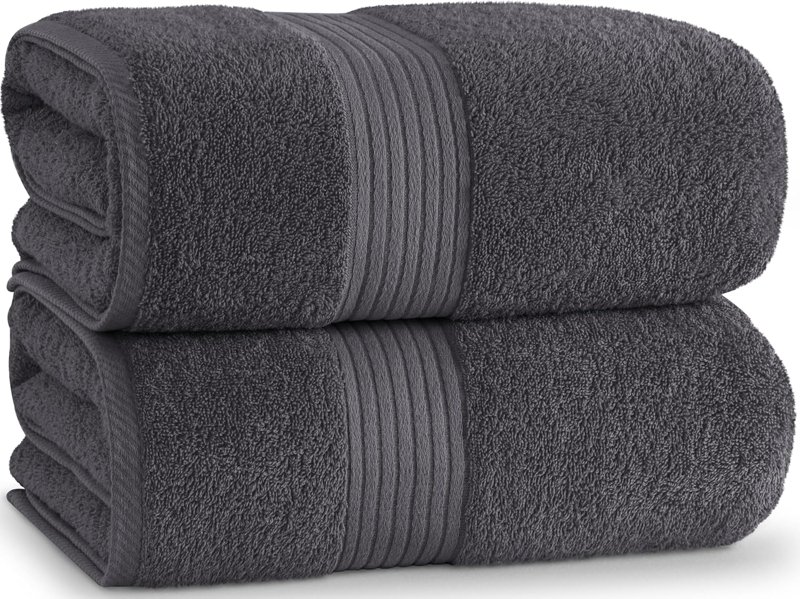 Jumbo Bath Sheet, 2-Pack