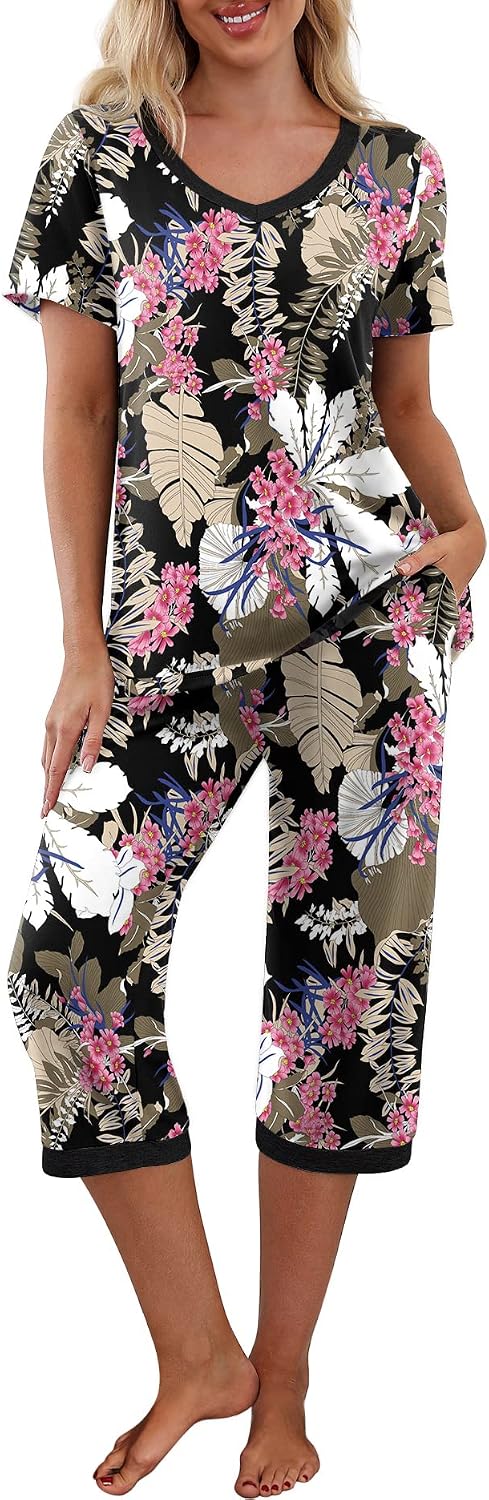 Soft Capri Lounge Pajama Set