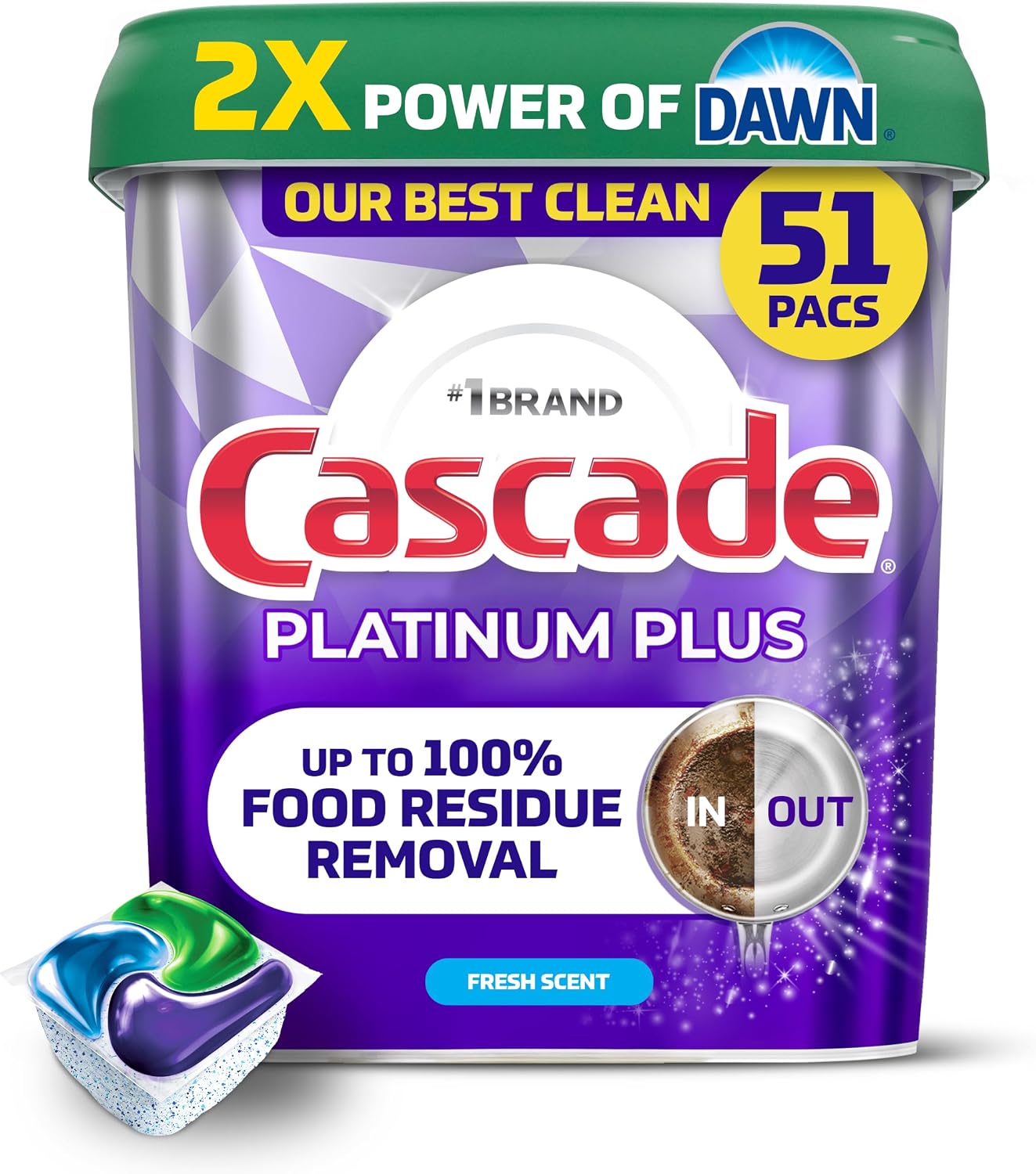 Platinum Plus Dishwasher Pods