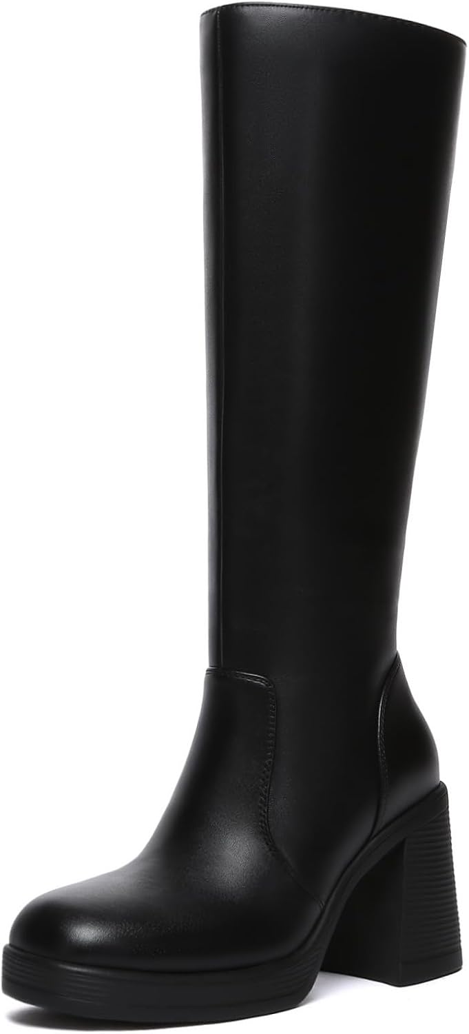 Platform Knee High Boots