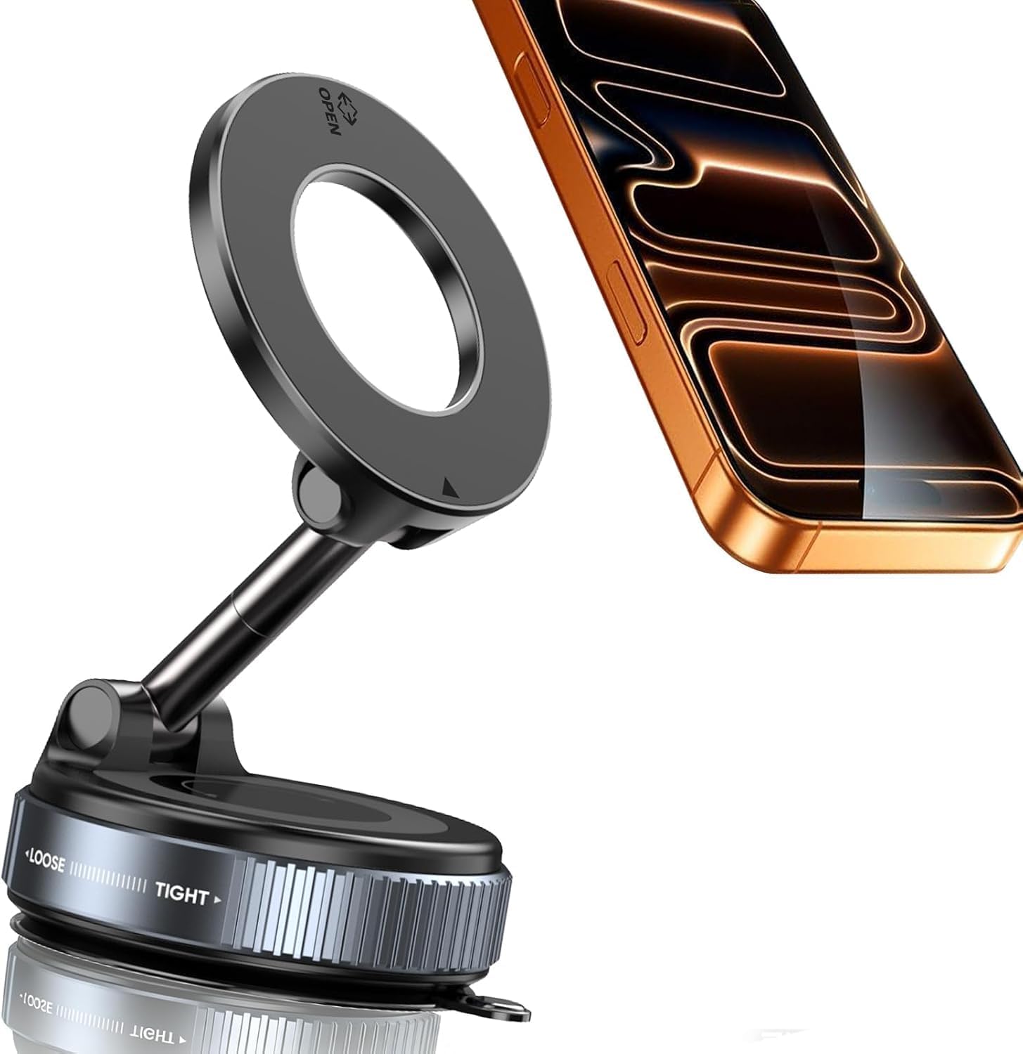 Vacuum Magnetic Phone Holder
