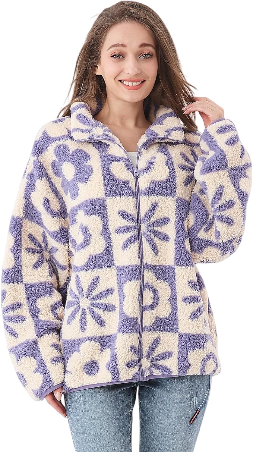 Plush Sherpa Lounge Jacket
