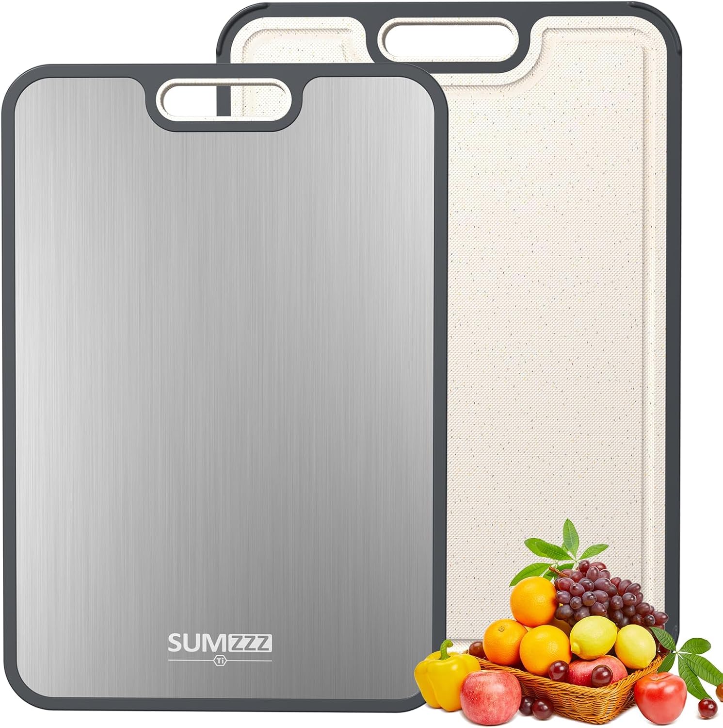 Double Sided Titanium Cutting Board