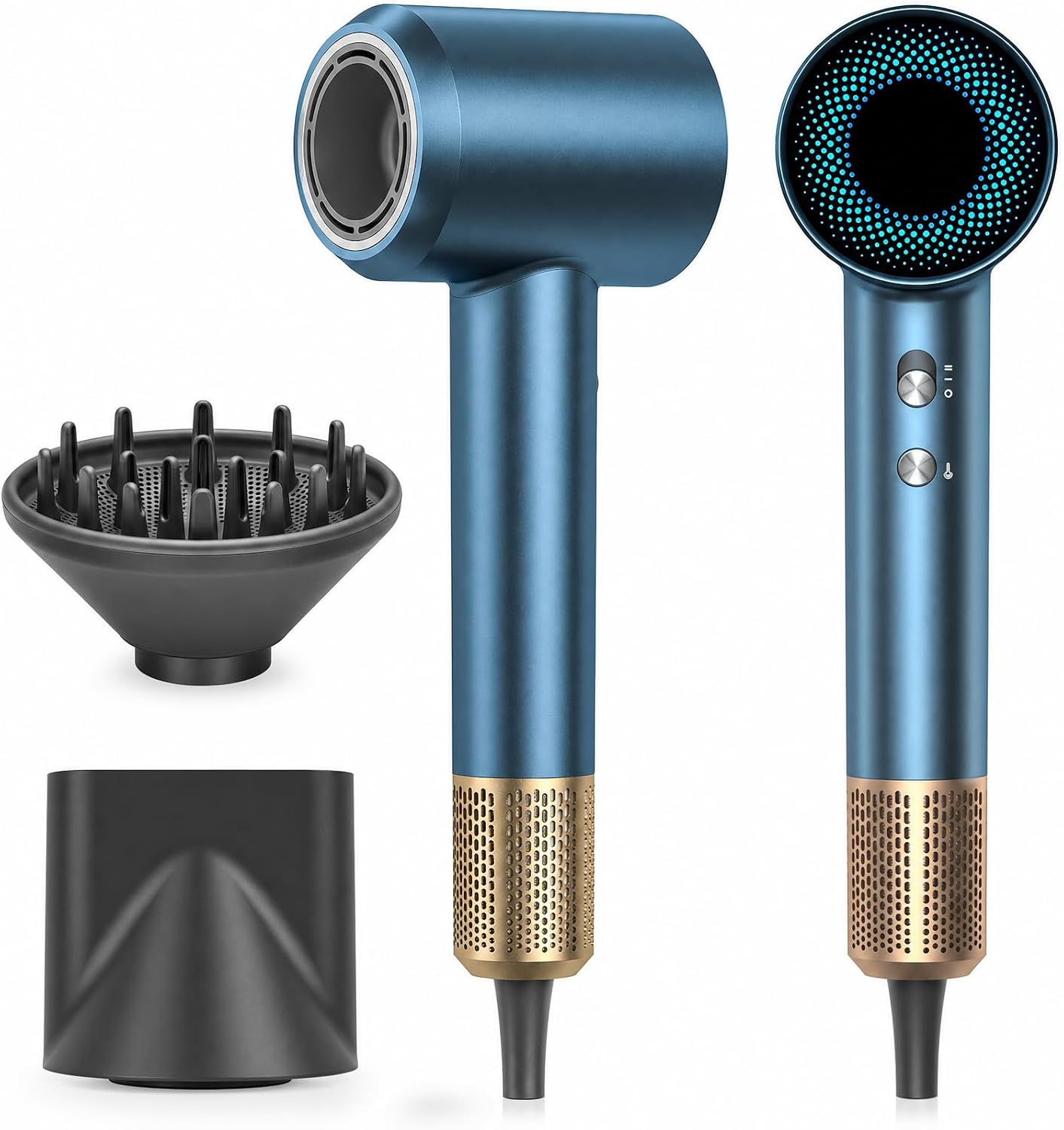 High-Speed Ionic Hair Dryer with Diffuser